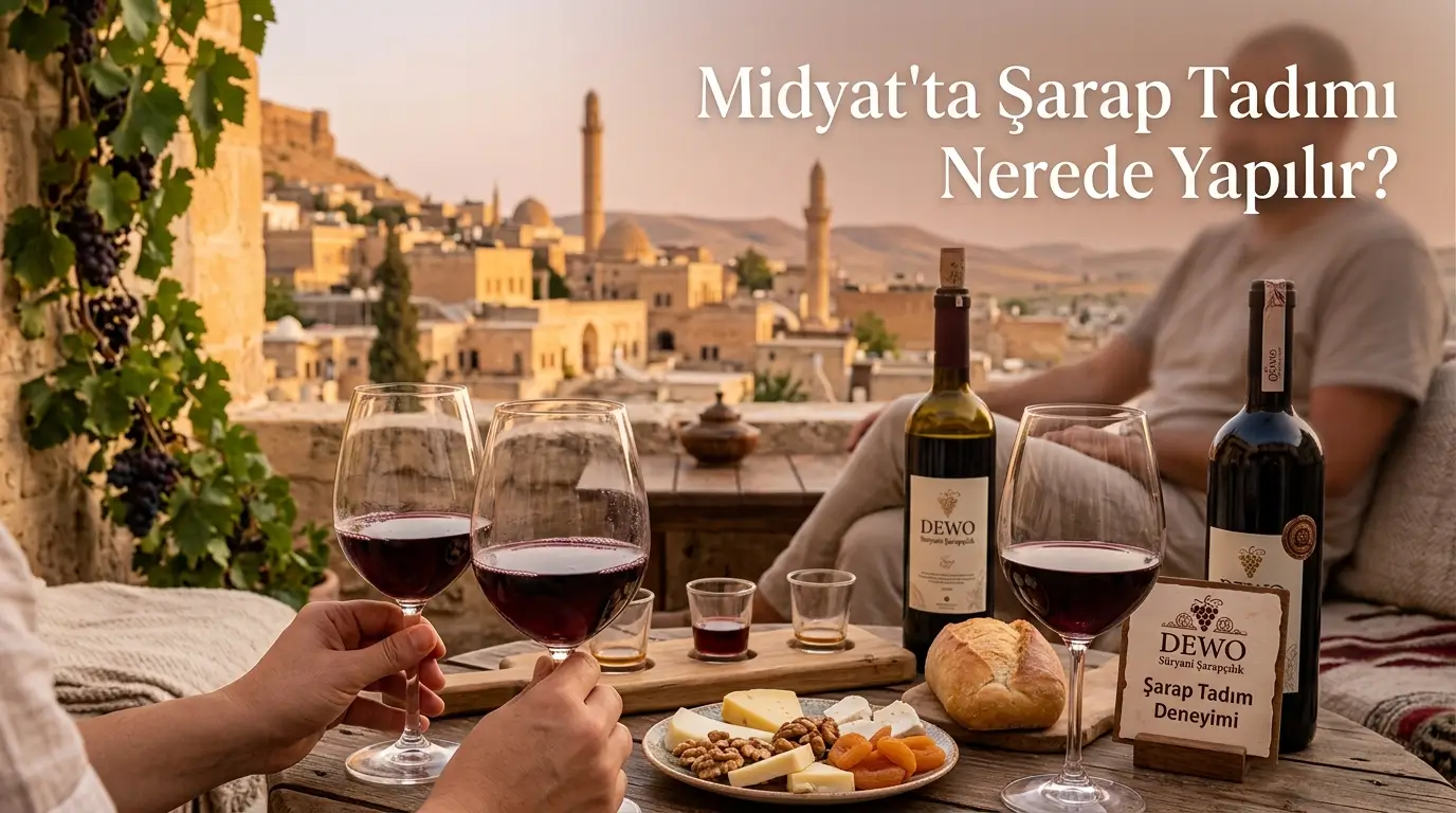 Midyat'ta Şarap Tadımı Nerede Yapılır? Kadim Bir Deneyim
